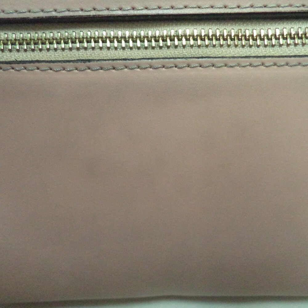 Jacky & Celine J&C pink Leather satchel tote bag purse Back Pocket Italy - Picture 9 of 16